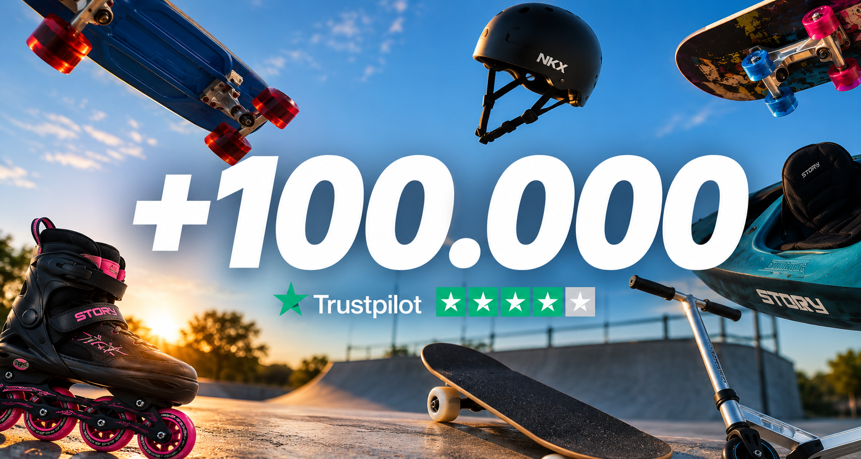 100,000 reviews, thank you from the heart.