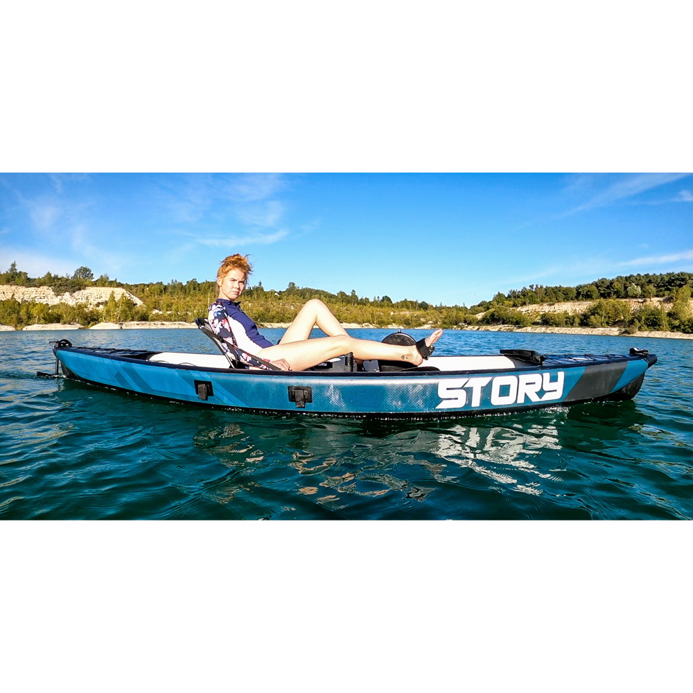 Story 1-Person Inflatable Pedal Kayak