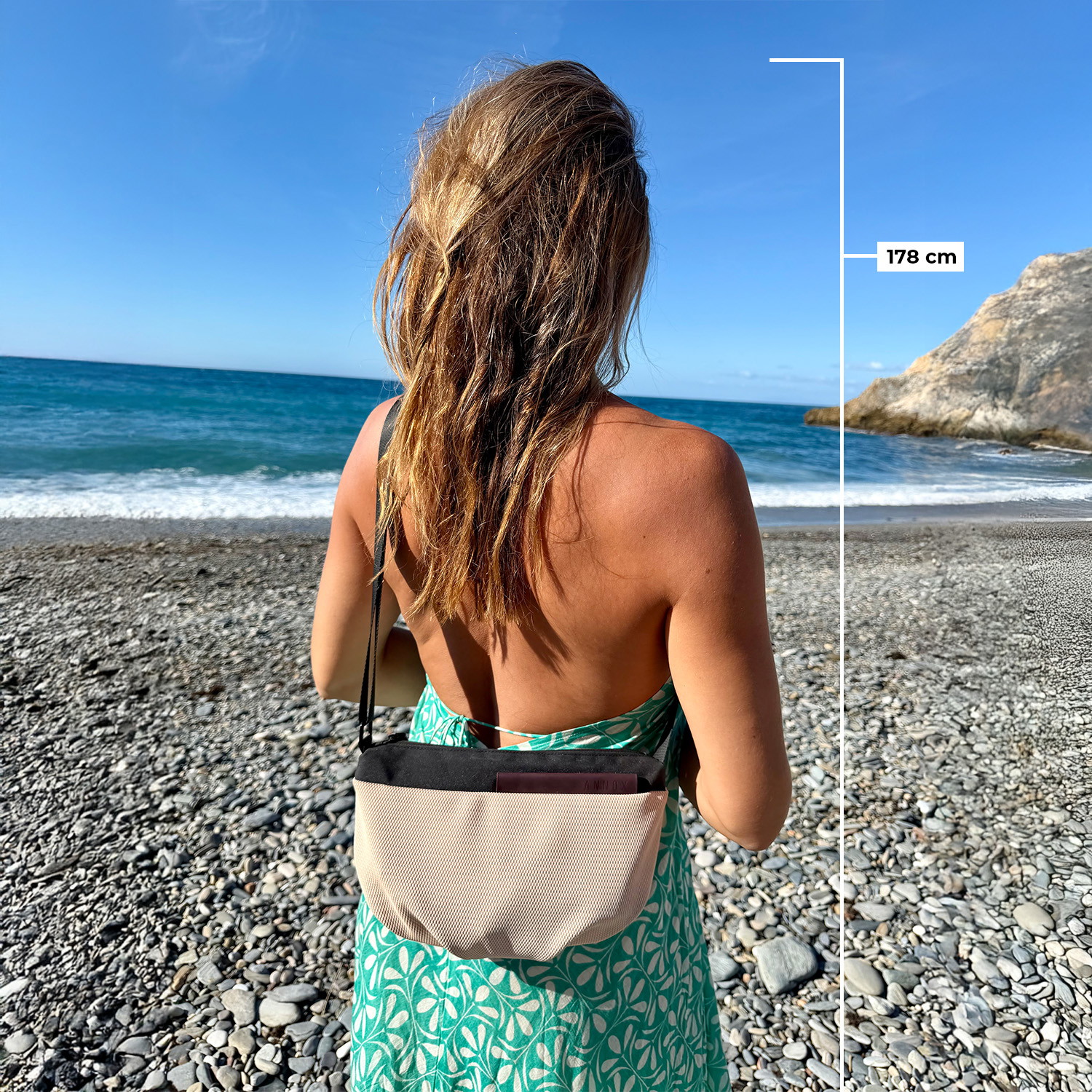 Annox On-The-Go Sling Bag – Water-Repellent Bag for Skate and Scooter