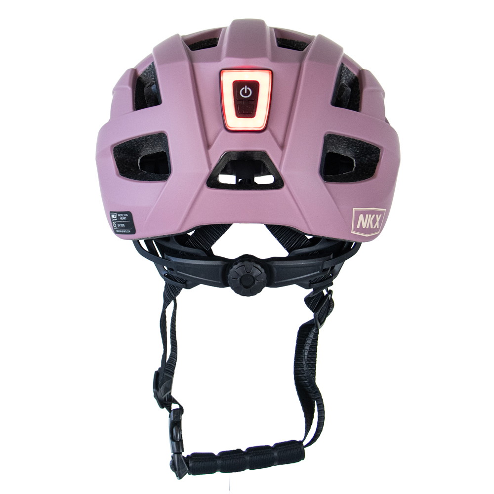 NKX City LED Bicycle Helmet with built-in light
