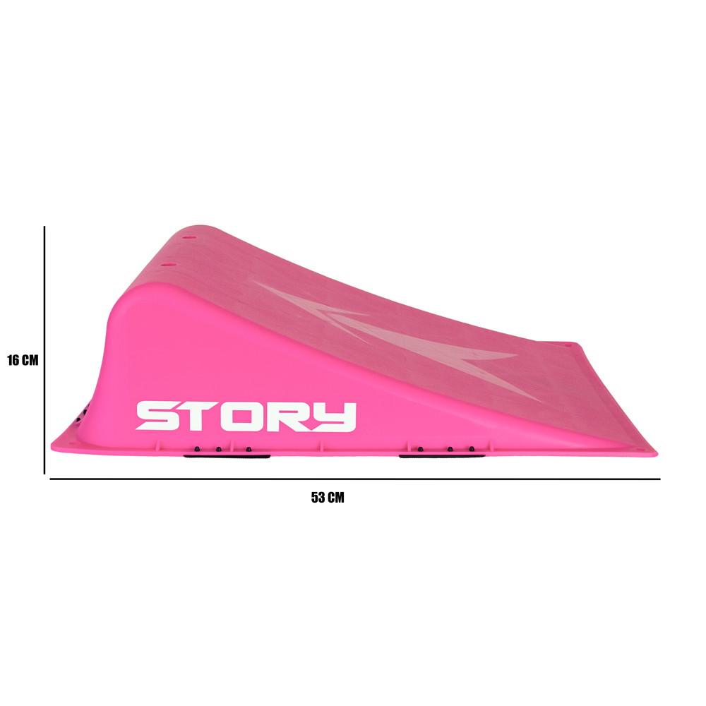 Story Skate Jump / ramp for Pro Scooter, skateboard tricks, or roller skates