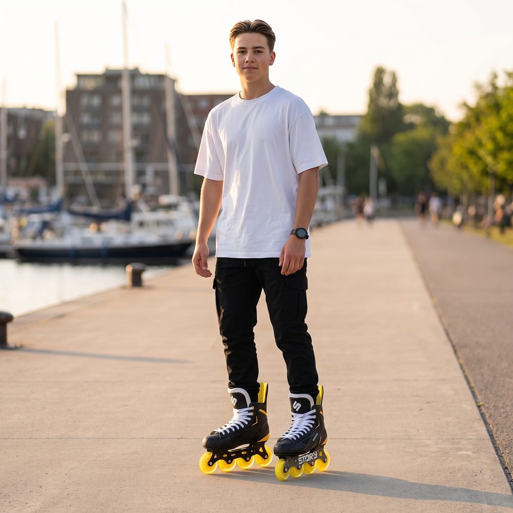Story Compact Mission Roller Hockey Skates