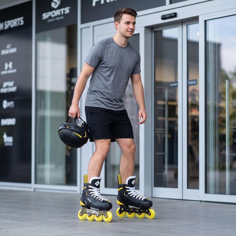 Story Compact Mission Roller Hockey Skates