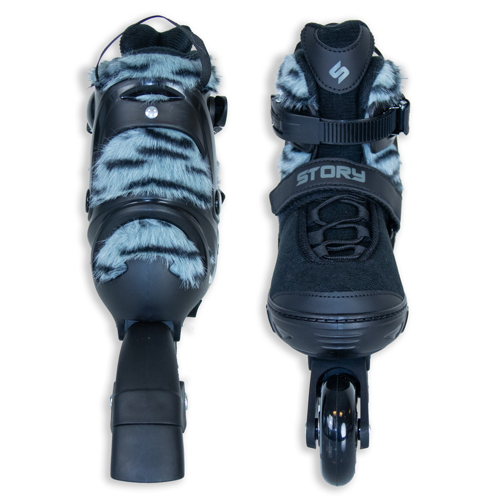 Story Fur Adjustable Inline Skates