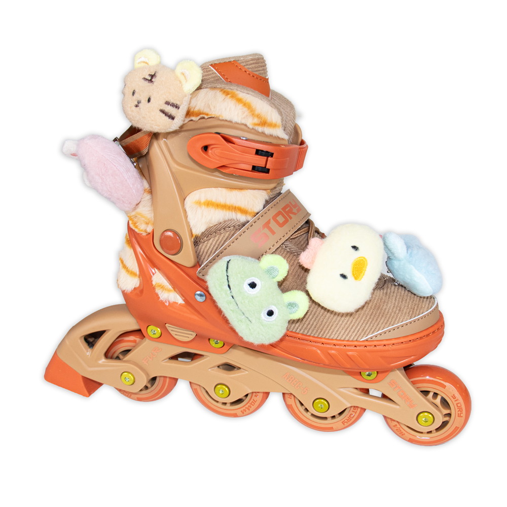 Story Fur Adjustable Inline Skates