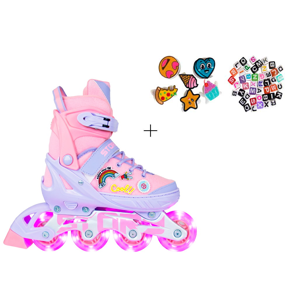 Story Moji Adjustable Inline Skates