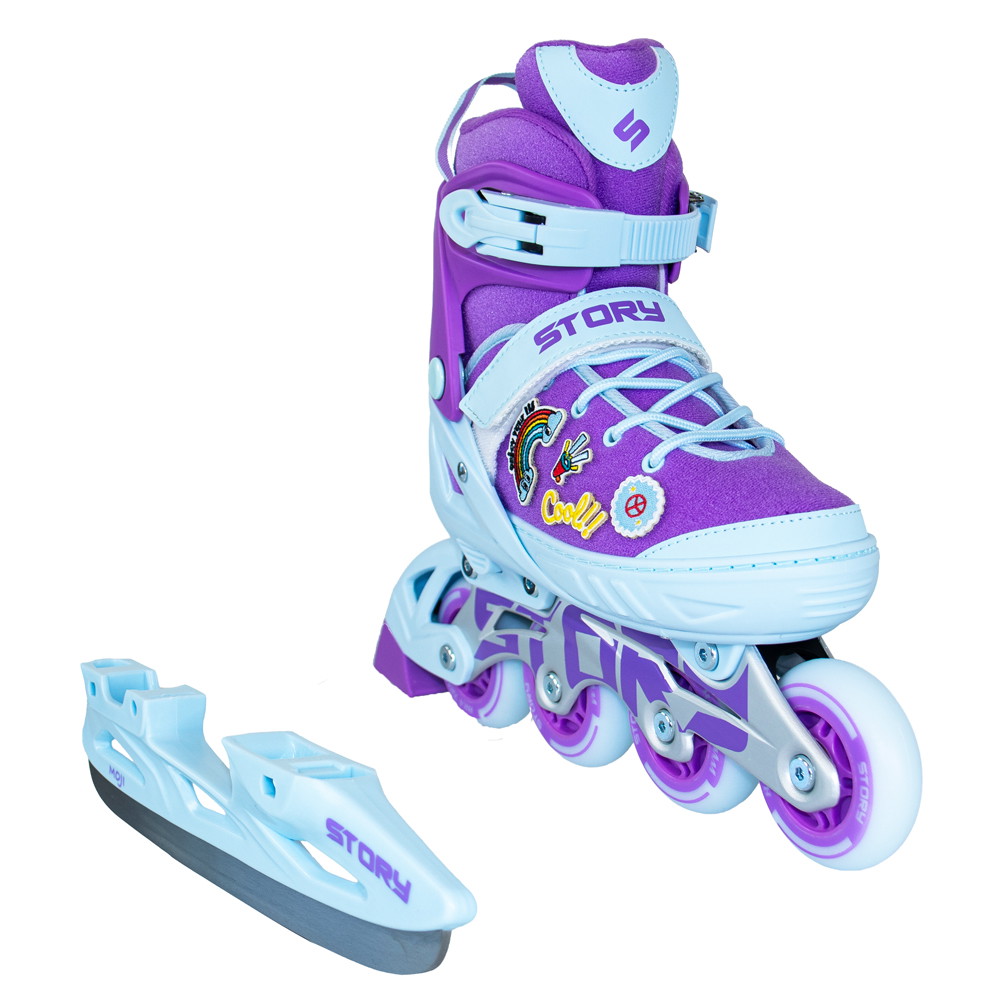Story Moji Adjustable Inline Skates