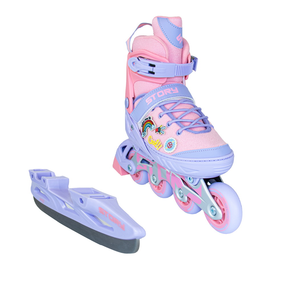 Story Moji Adjustable Inline Skates