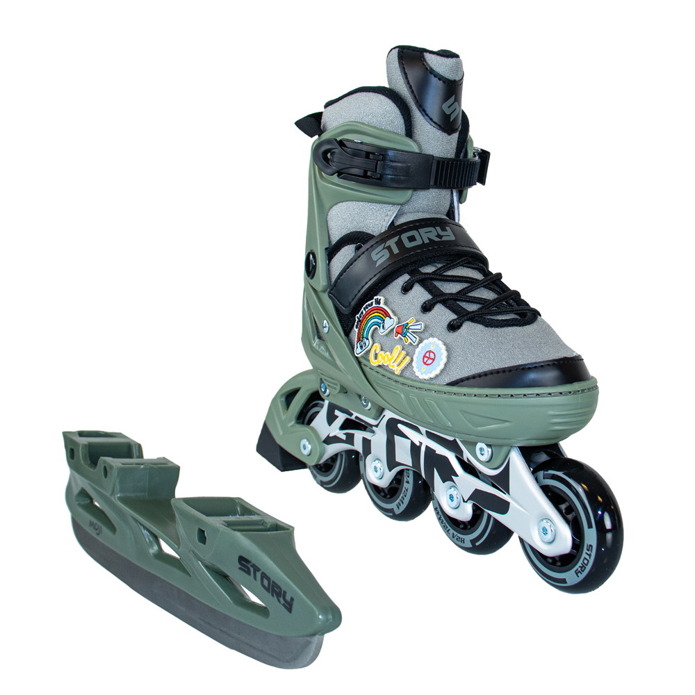 Story Moji Adjustable Inline Skates