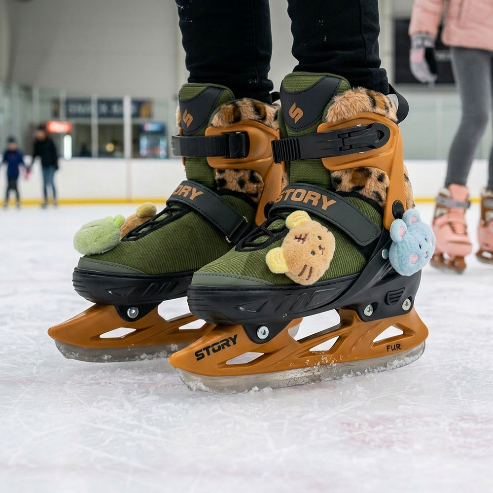 Story Fur Adjustable Inline Skates