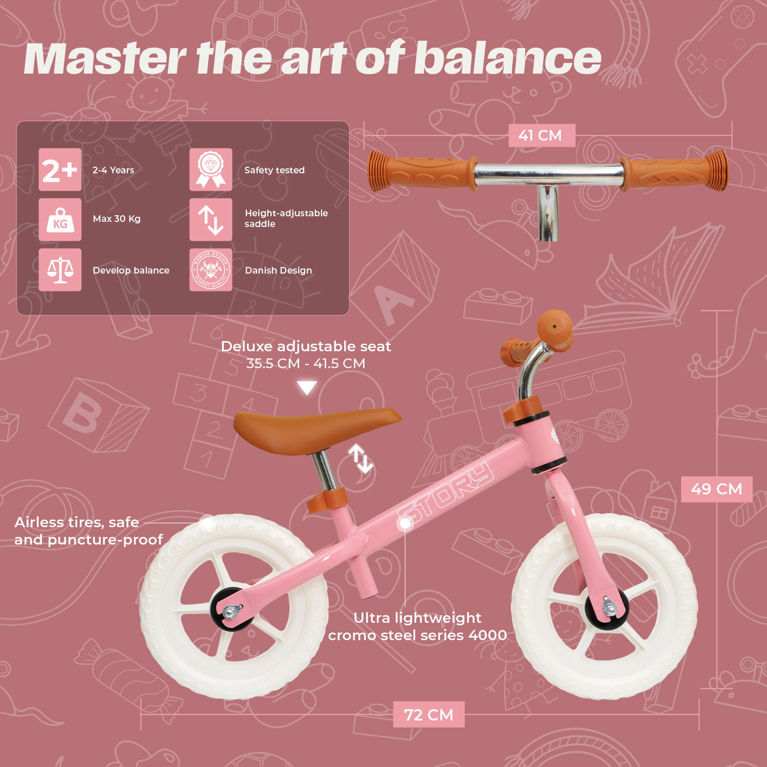 Story Run Racer Balance Bike