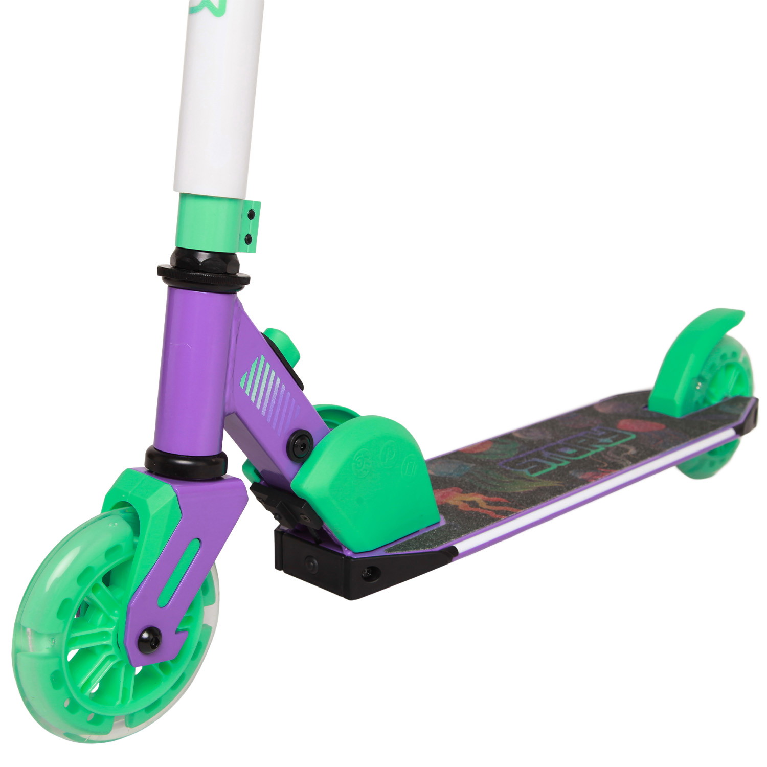 Story Everything Led Kinds Foldable Kids Scooter