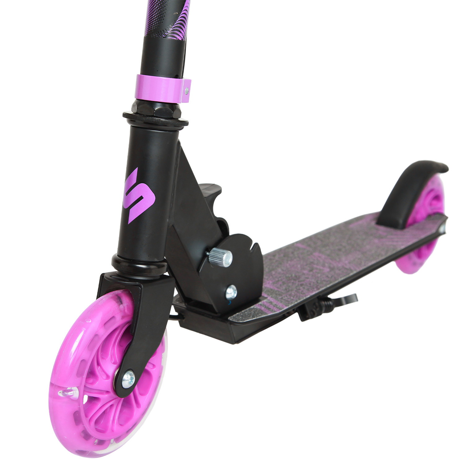 Story Play Kids Scooter With Handbrake And LED Wheels