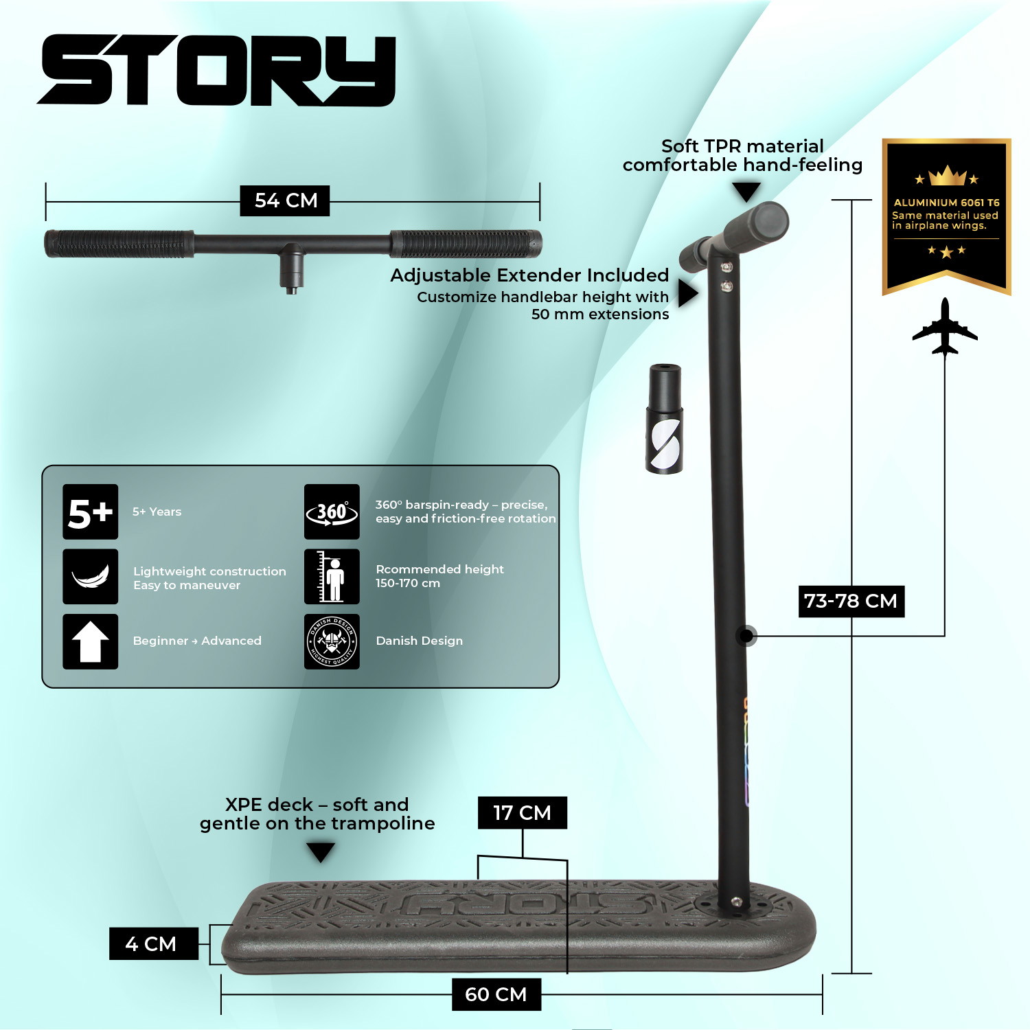 Story Pro Trampoline Scooter