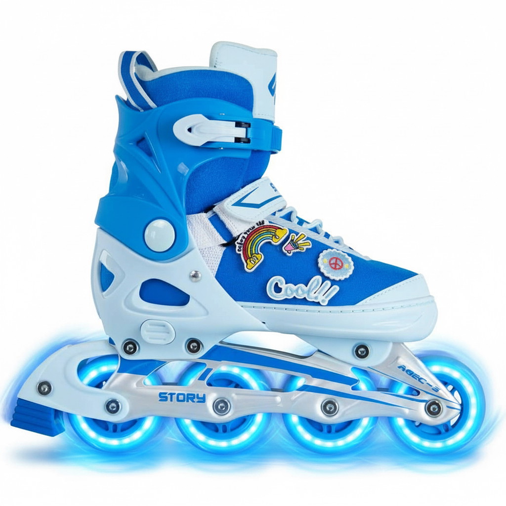 Story Moji Adjustable Inline Skates
