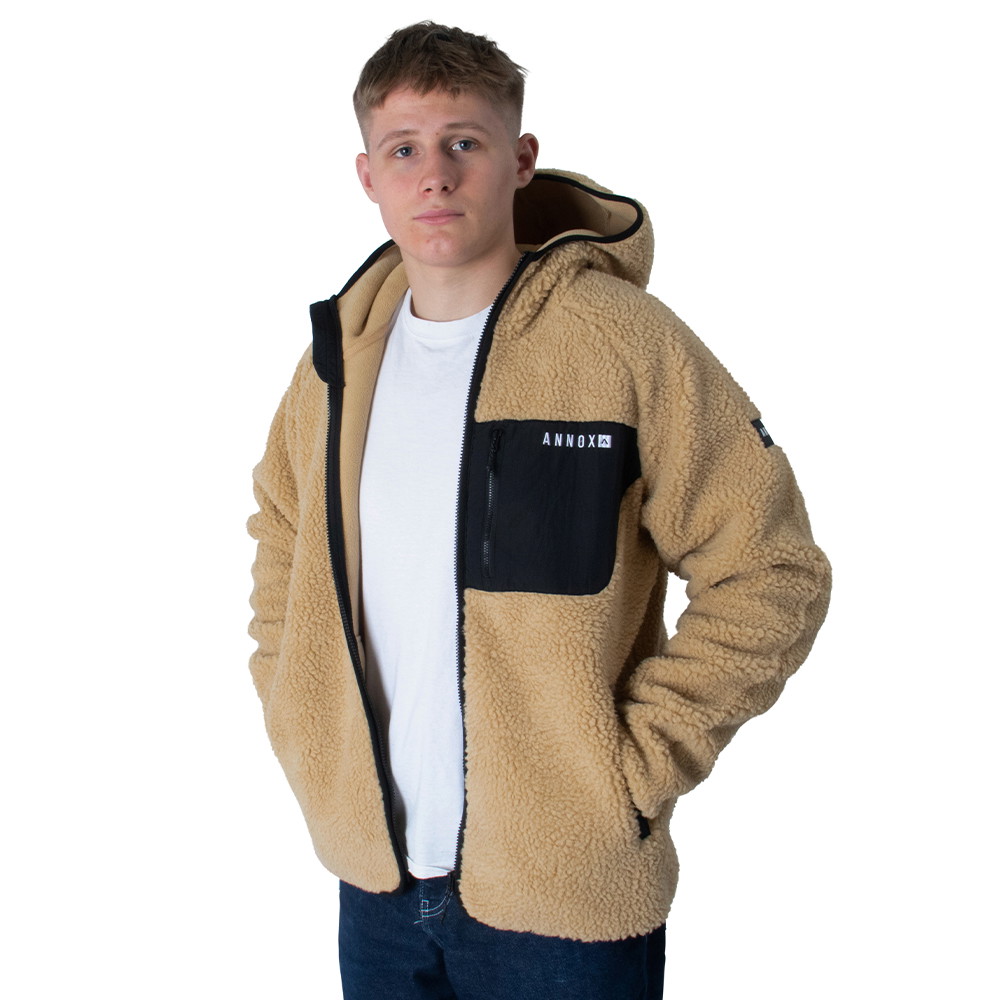 Annox Summit Hoodie Sherpa Fleece Jacket
