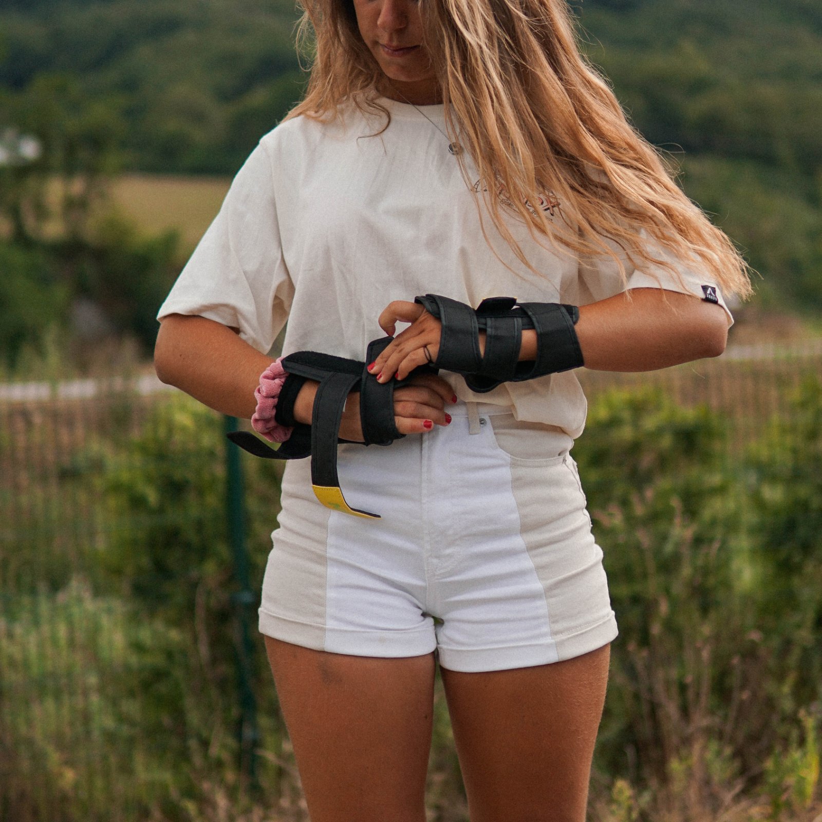 NKX 3-Pack Pro Protective Gear - Knee Pads, Elbow Pads and Wrist Guards