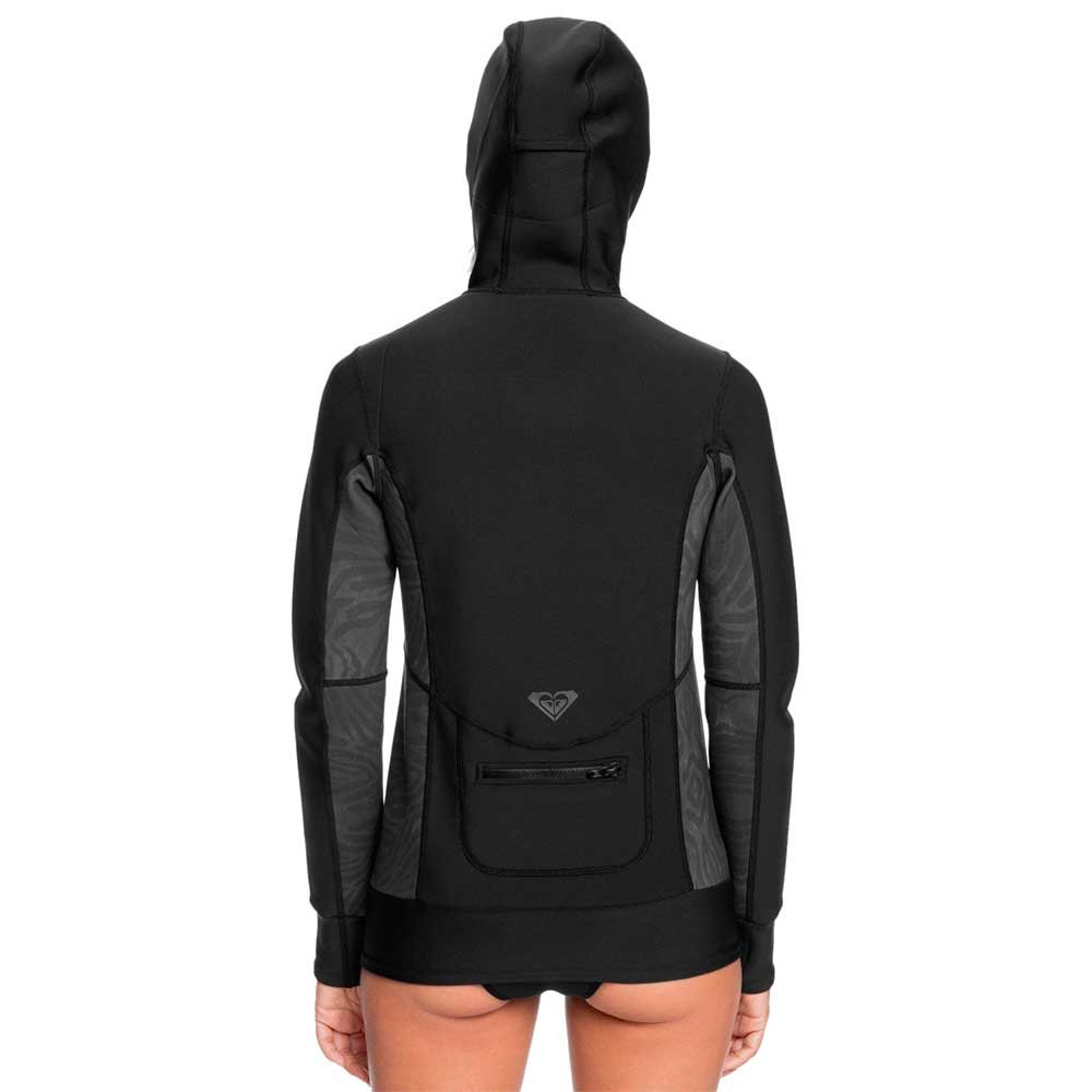 Roxy Syncro 1mm Hooded Wetsuit Jacket