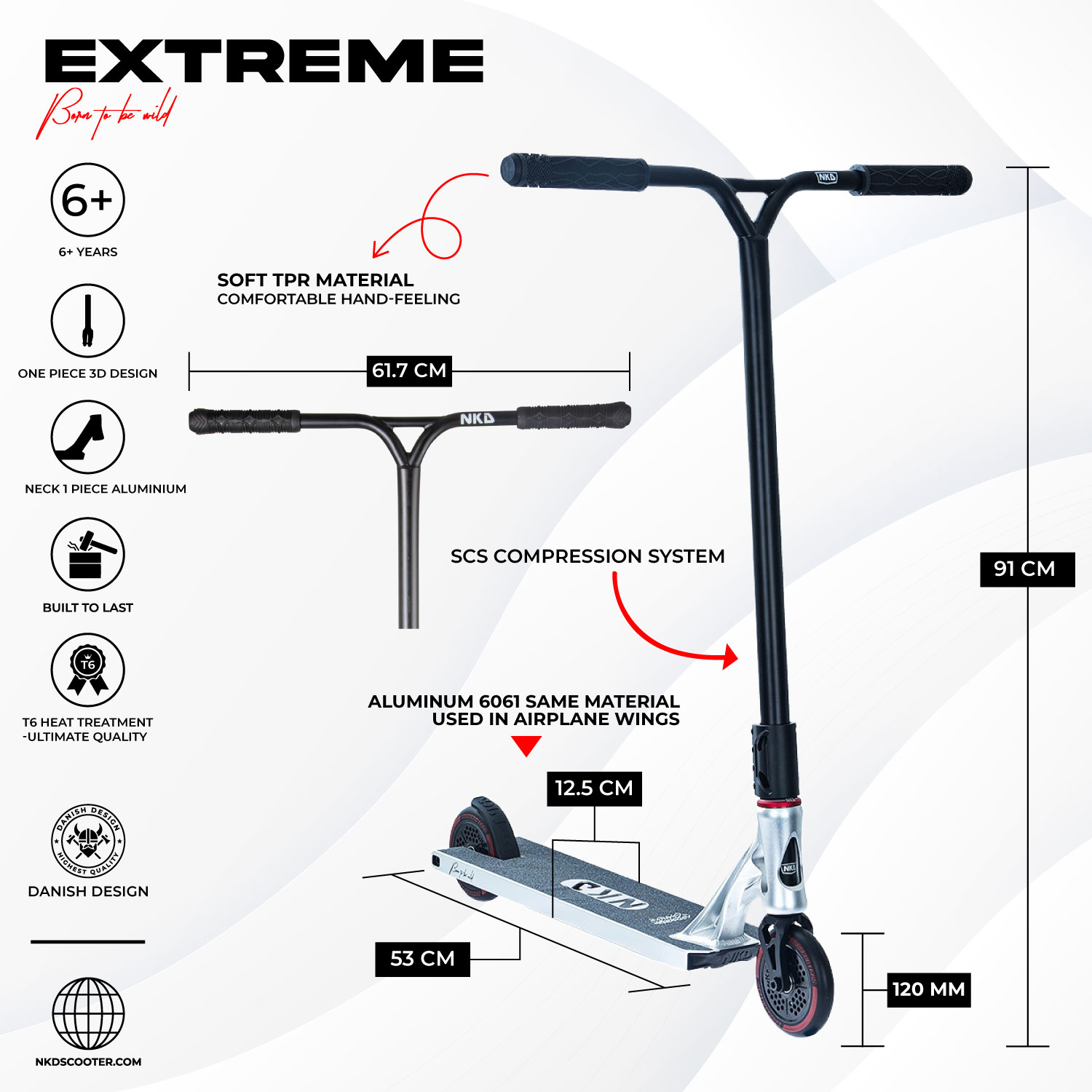 NKD Extreme Stunt Scooter