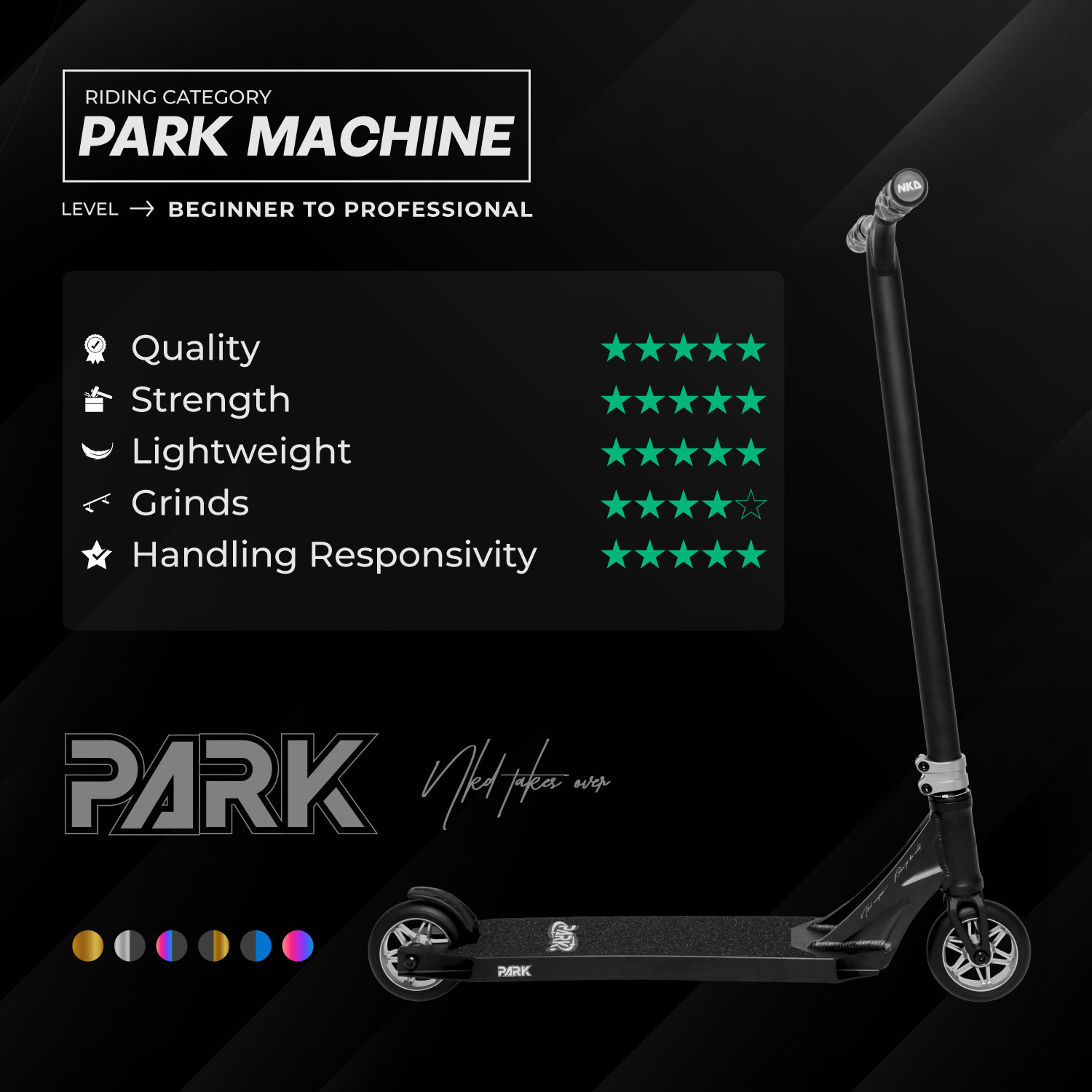 NKD Park Stunt Scooter
