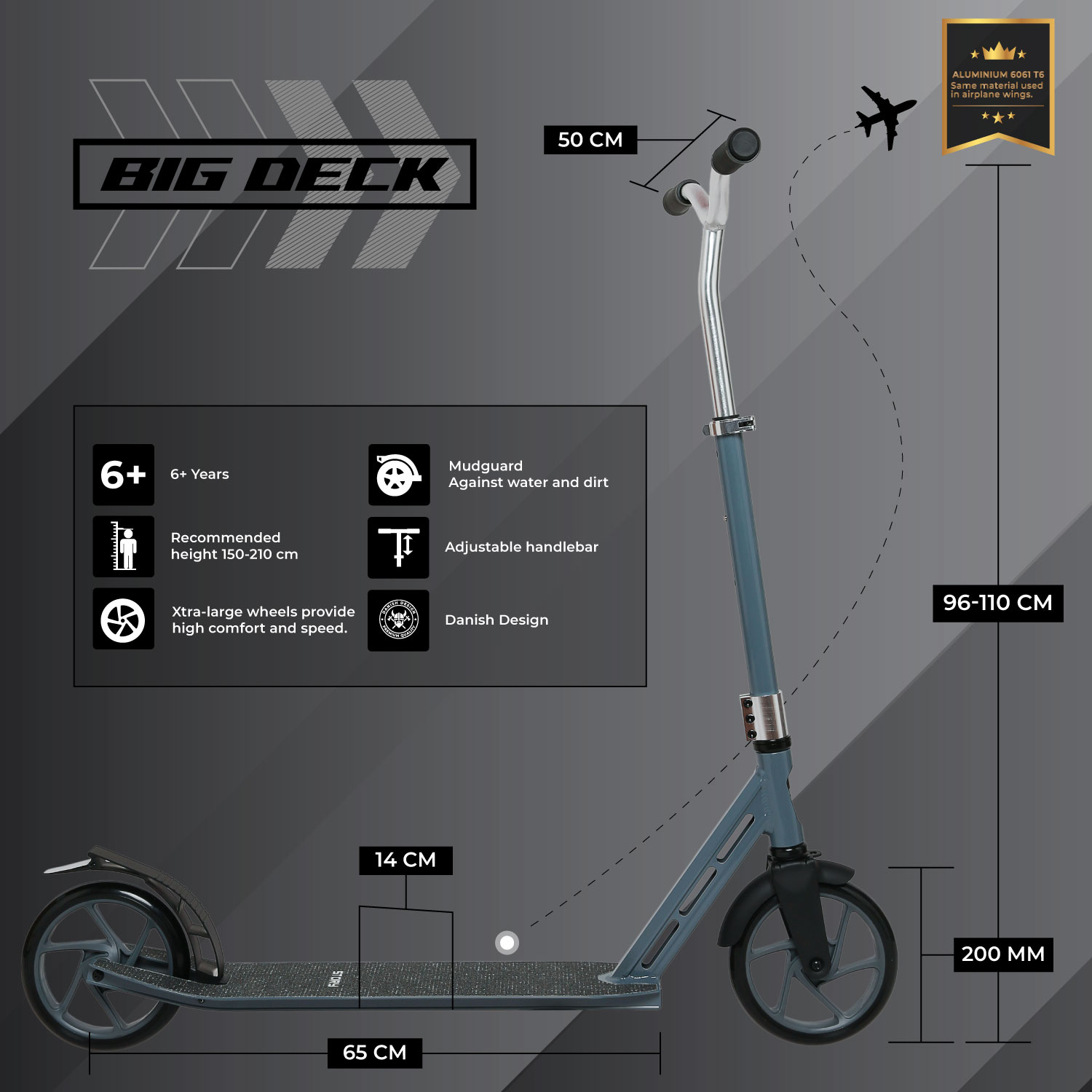 Story Big Deck Commuter Scooter
