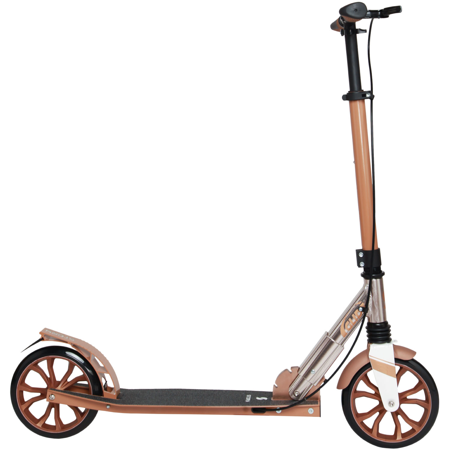 Story GlideX Elite Foldable Commuter Scooter – suspension and hand brake