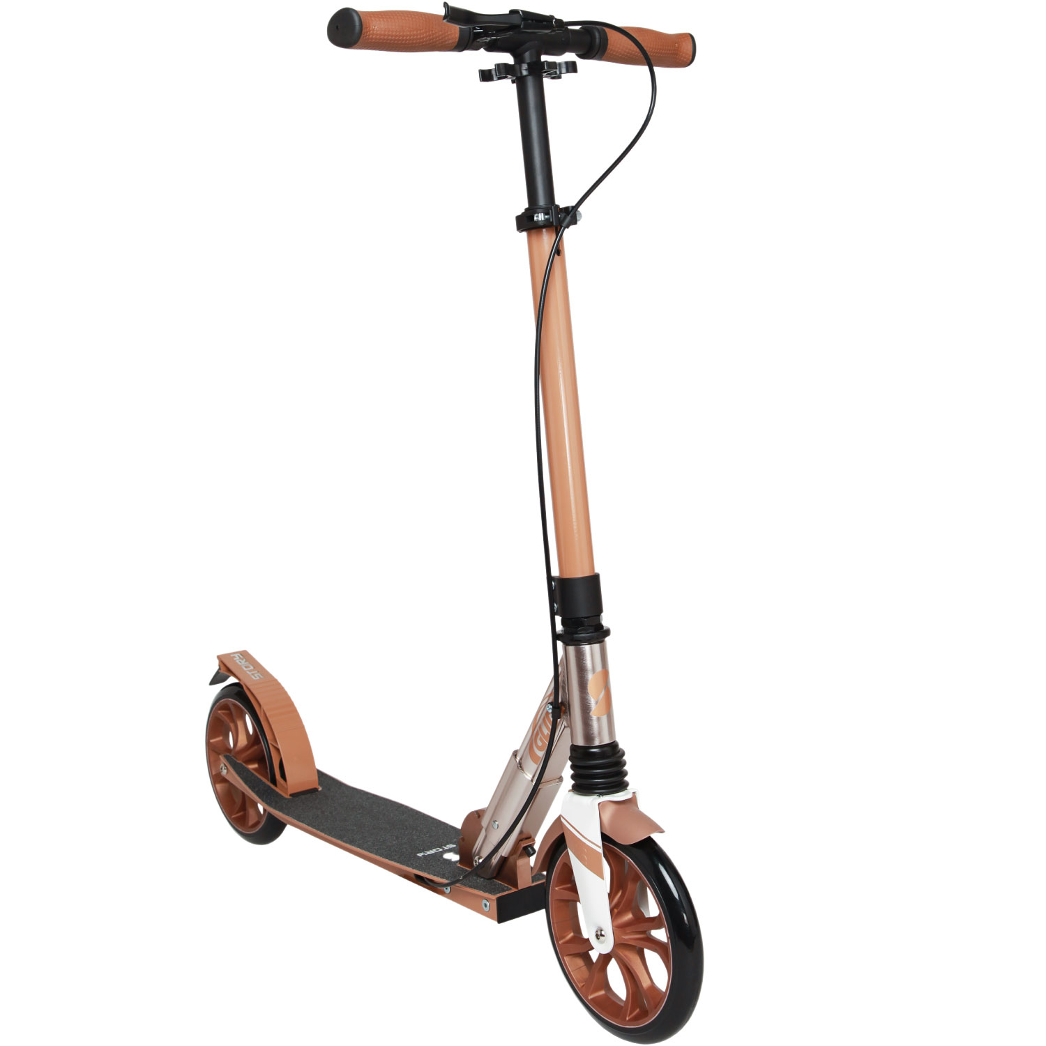 Story GlideX Elite Foldable Commuter Scooter – suspension and hand brake