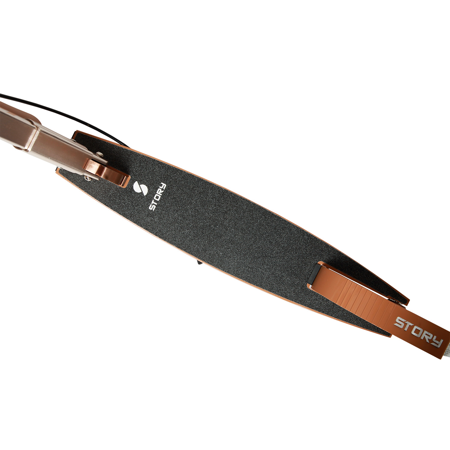 Story GlideX Elite Foldable Commuter Scooter – suspension and hand brake