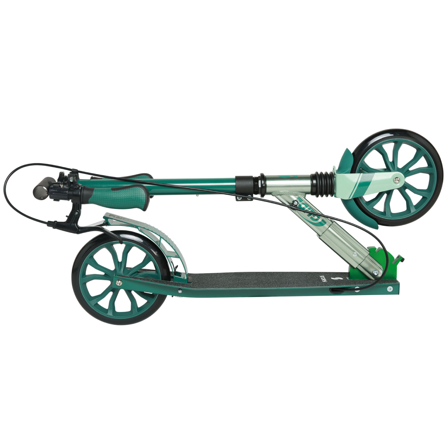 Story GlideX Elite Foldable Commuter Scooter – suspension and hand brake