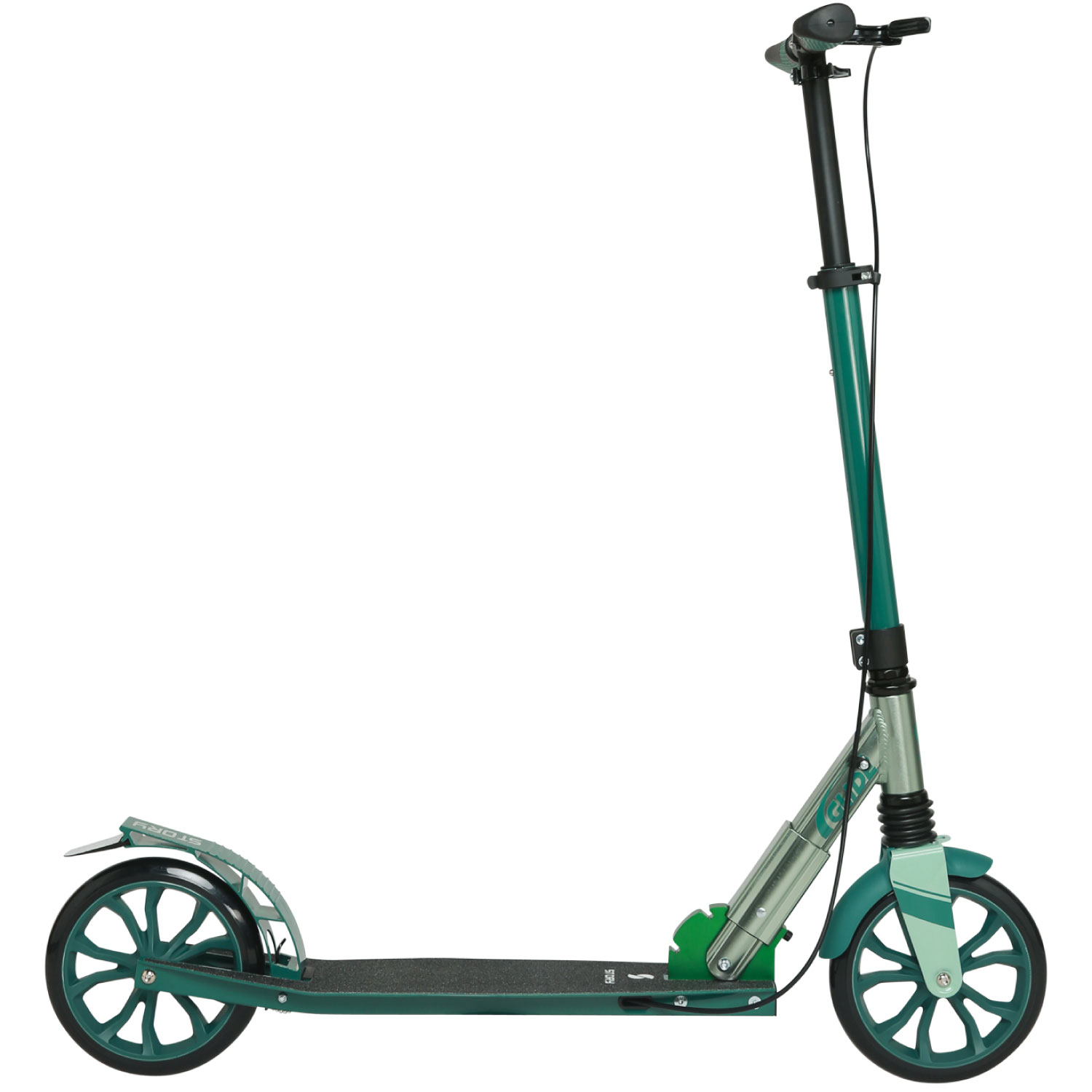 Story GlideX Elite Foldable Commuter Scooter – suspension and hand brake