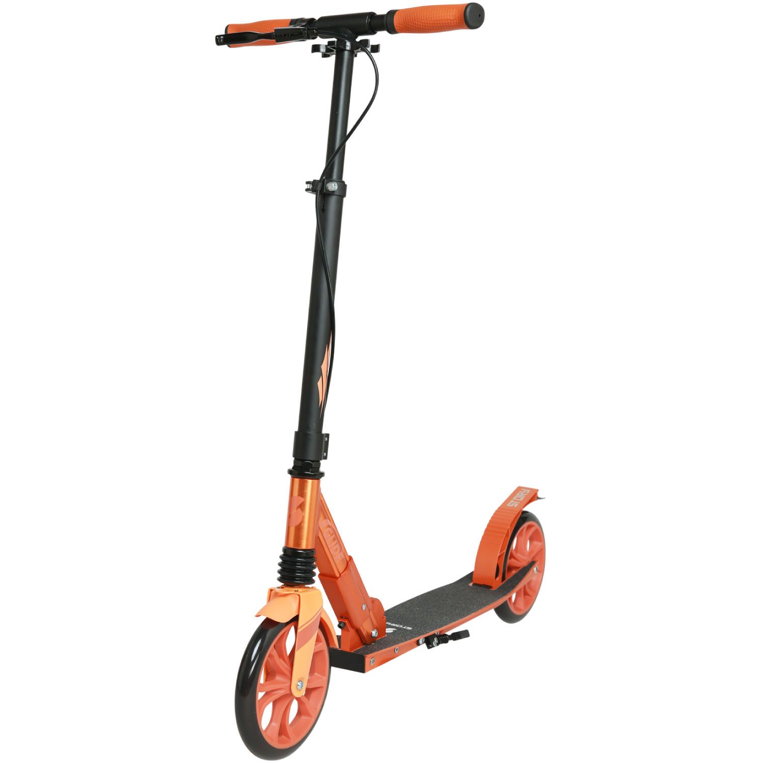 Story GlideX Elite Foldable Commuter Scooter – suspension and hand brake