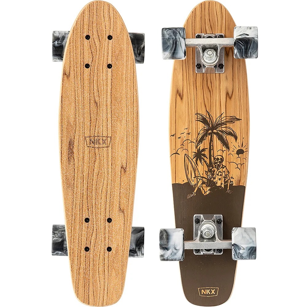 NKX Bones Mini Cruiser Skateboard 22"
