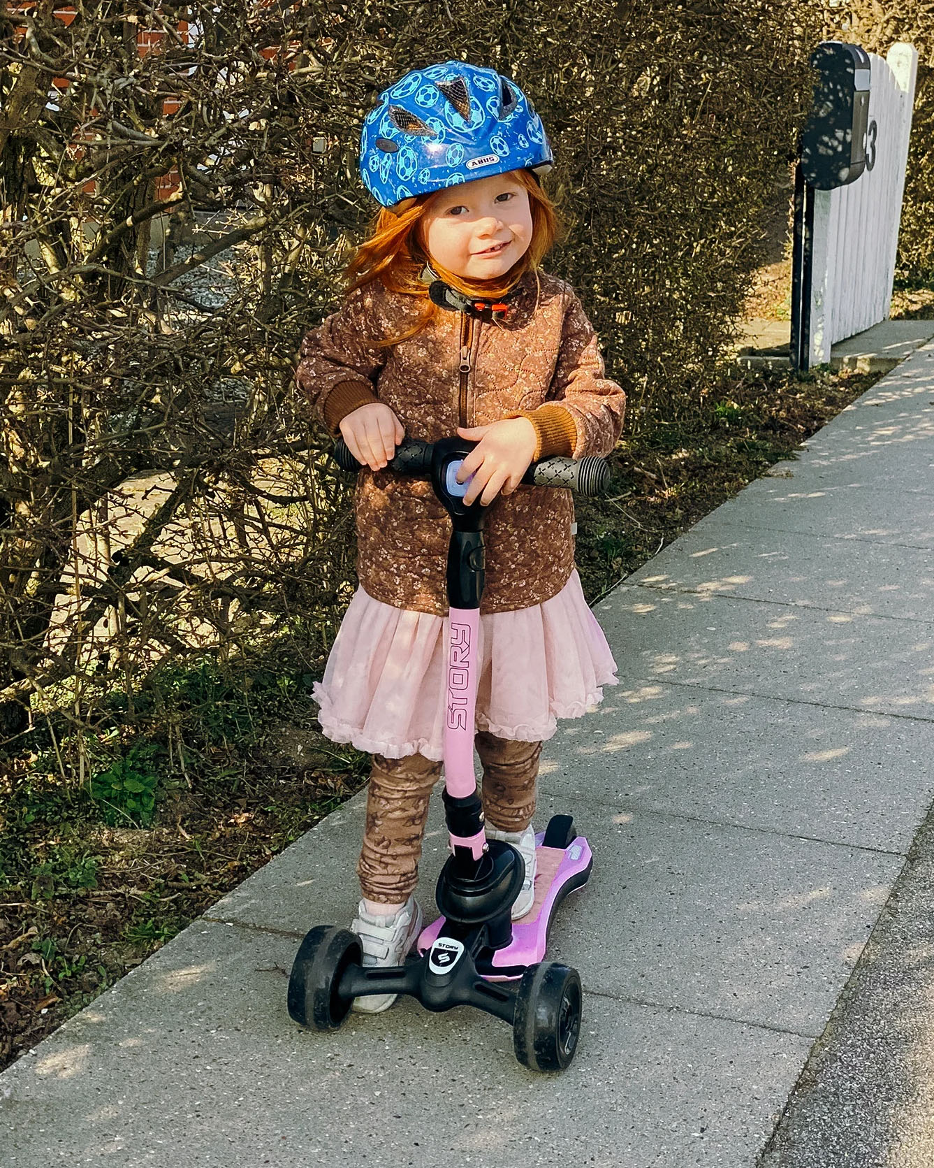 Story Flex 3-wheel LED Foldable Kids Scooter