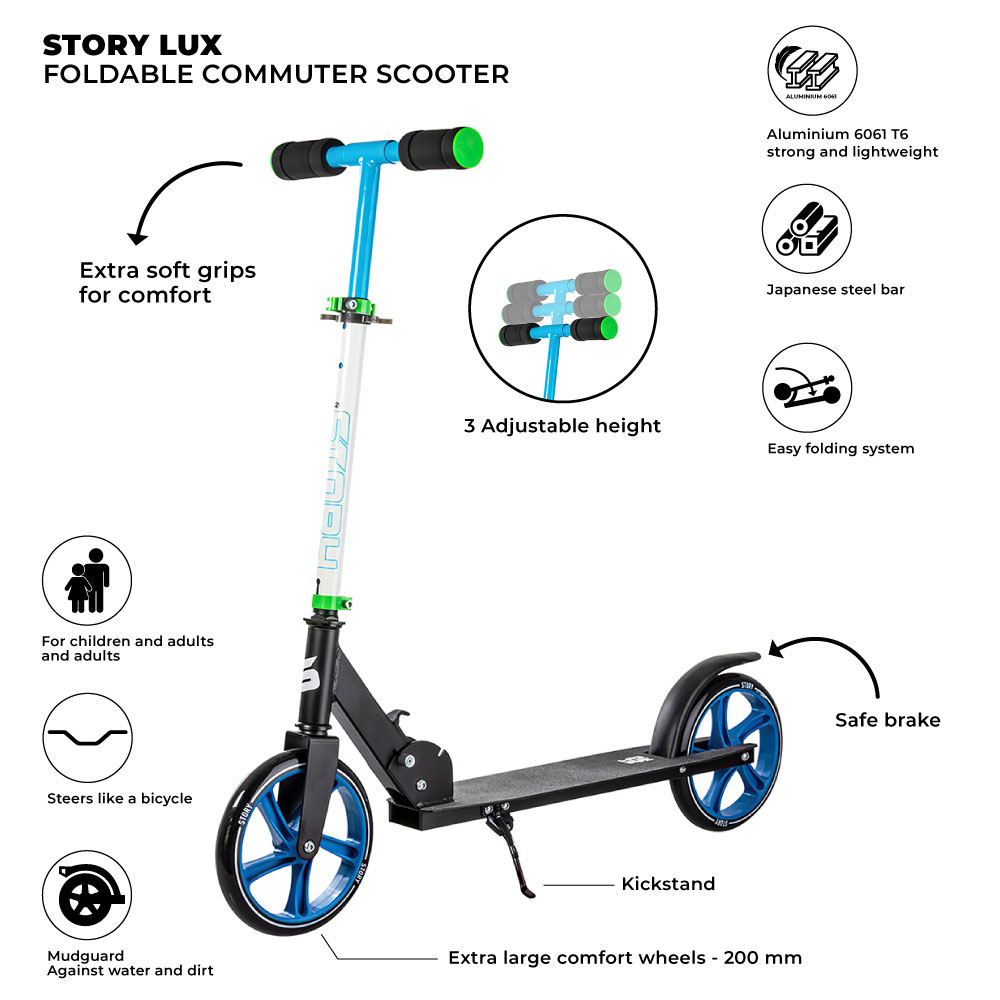 Story Lux Foldable Commuter Scooter