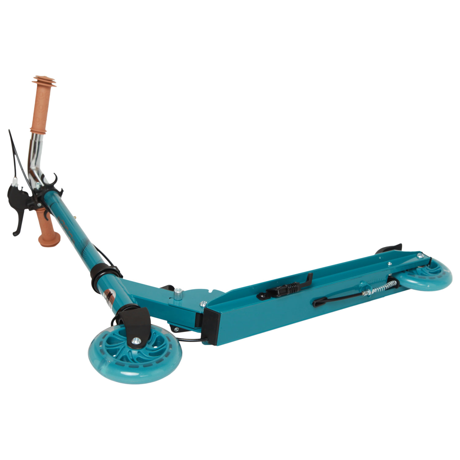 Story Play Kids Scooter With Handbrake And LED Wheels