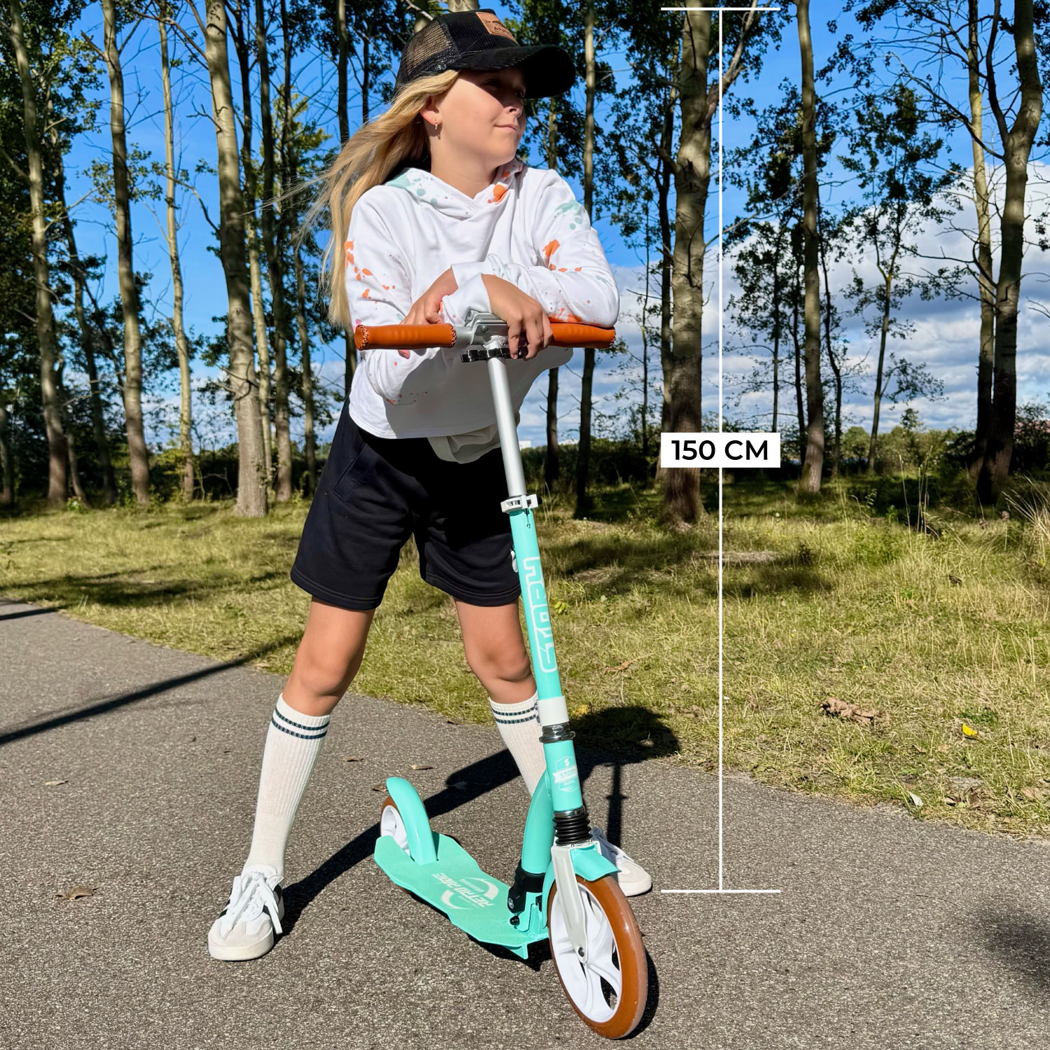 Story Retro Ride Foldable Commuter Scooter