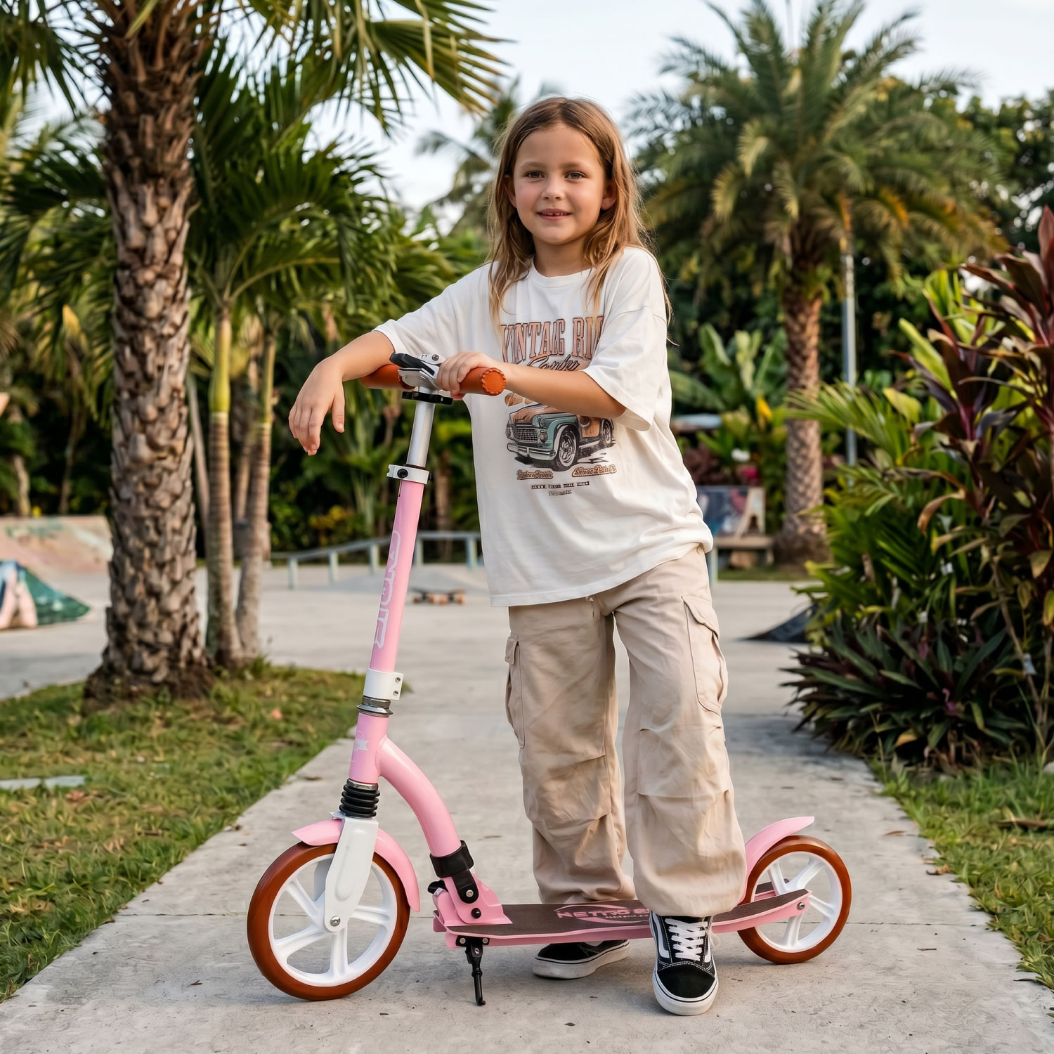 Story Retro Ride Foldable Commuter Scooter