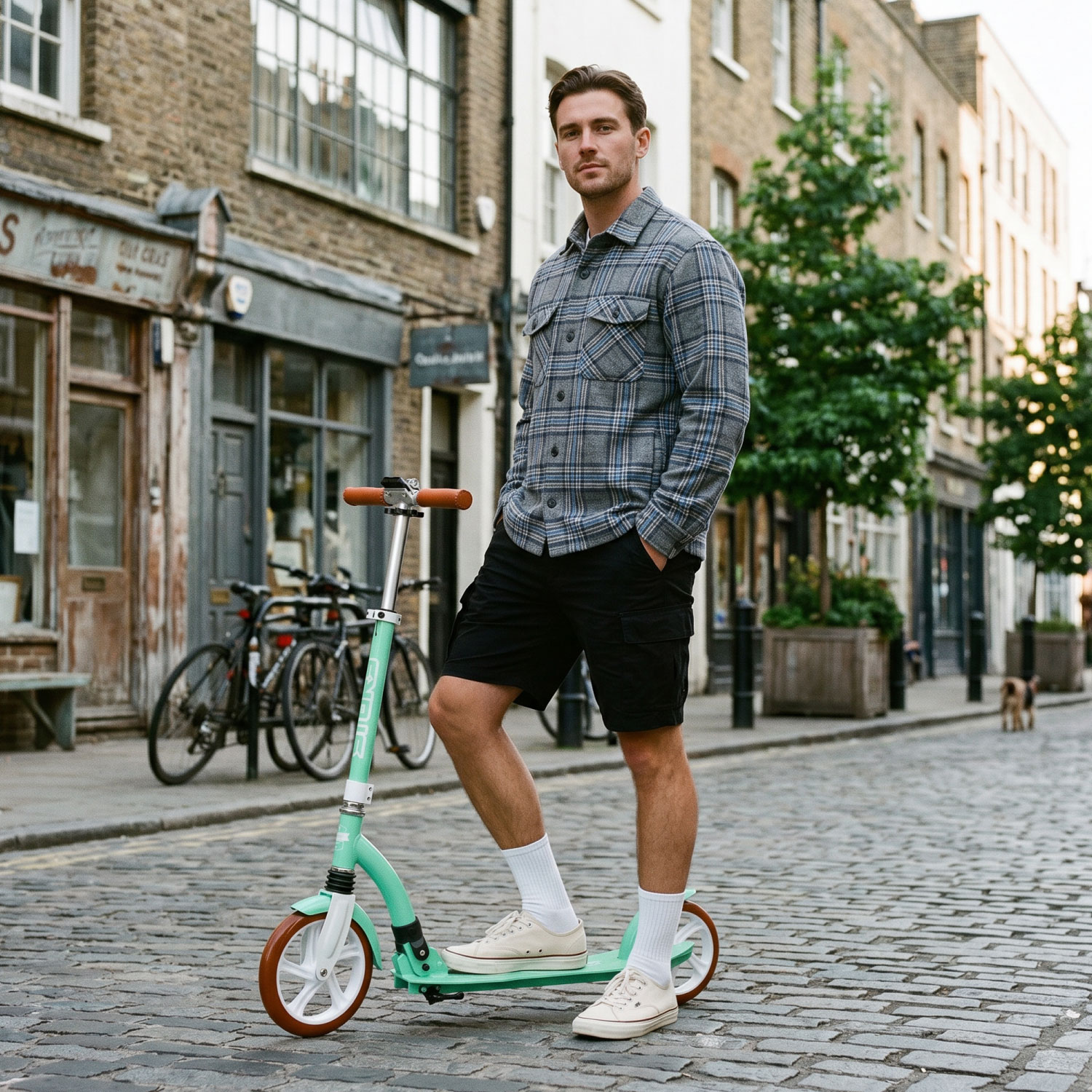 Story Retro Ride Foldable Commuter Scooter