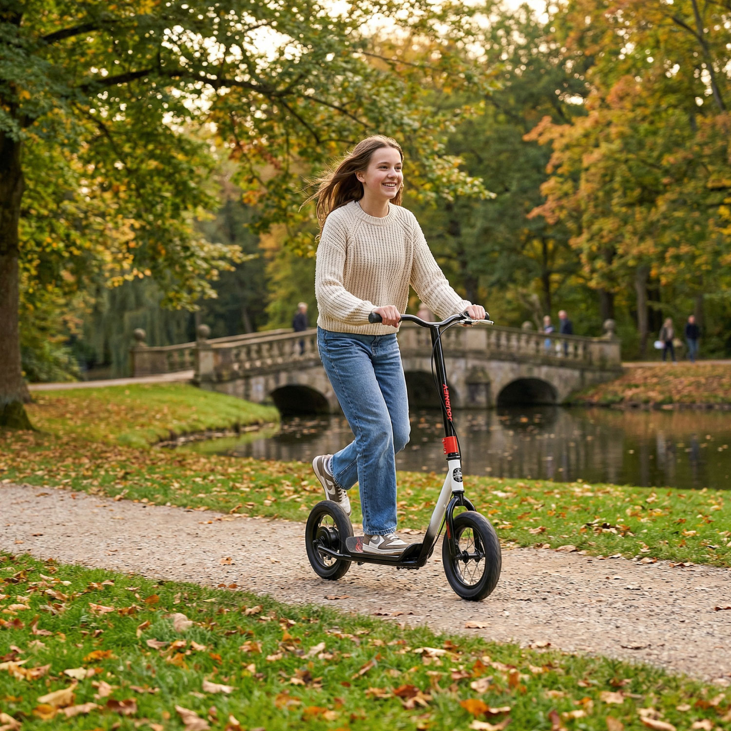 Story Urban Journey Original – Stunt Scooter with 300 mm air-filled tyres