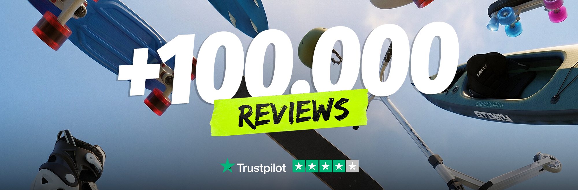 100,000 reviews, thank you from the heart.